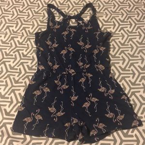 Old navy flamingo romper
